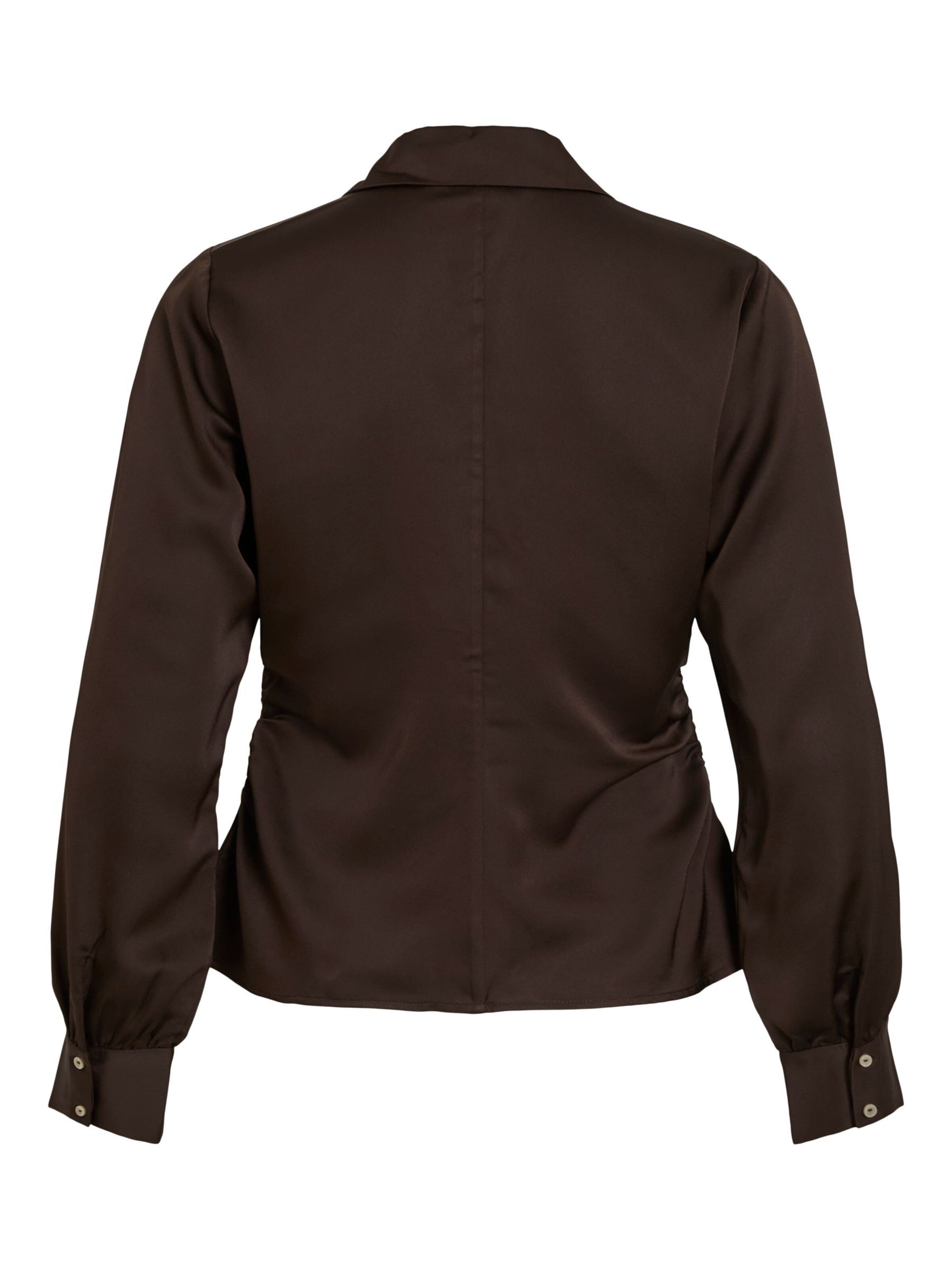 VILA Bluse 'VIKASSIA' in Braun