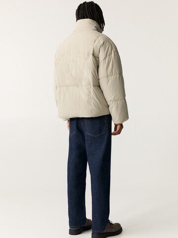 Pull&Bear Vinterjakke i beige