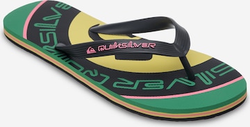 QUIKSILVER T-Bar Sandals in Black: front