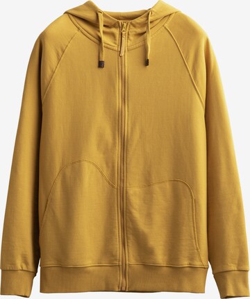 Giacca di felpa di Kaft in giallo: frontale