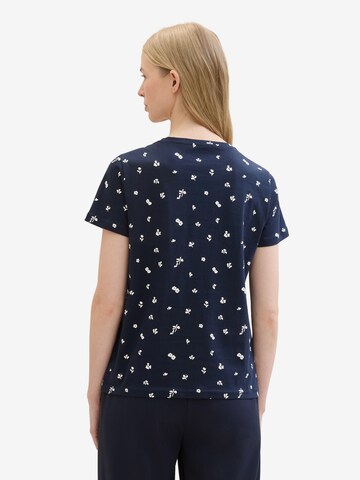 TOM TAILOR T-Shirt in Blau