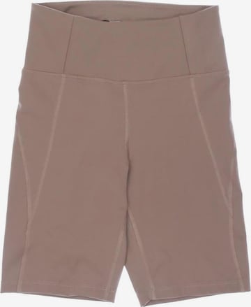 Girlfriend Collective Shorts in S in Beige: front