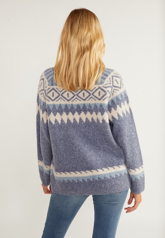 Cardigan 'Lynnea' usha BLUE LABEL en bleu