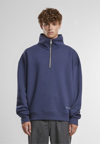 Sweat-shirt Prohibited en bleu