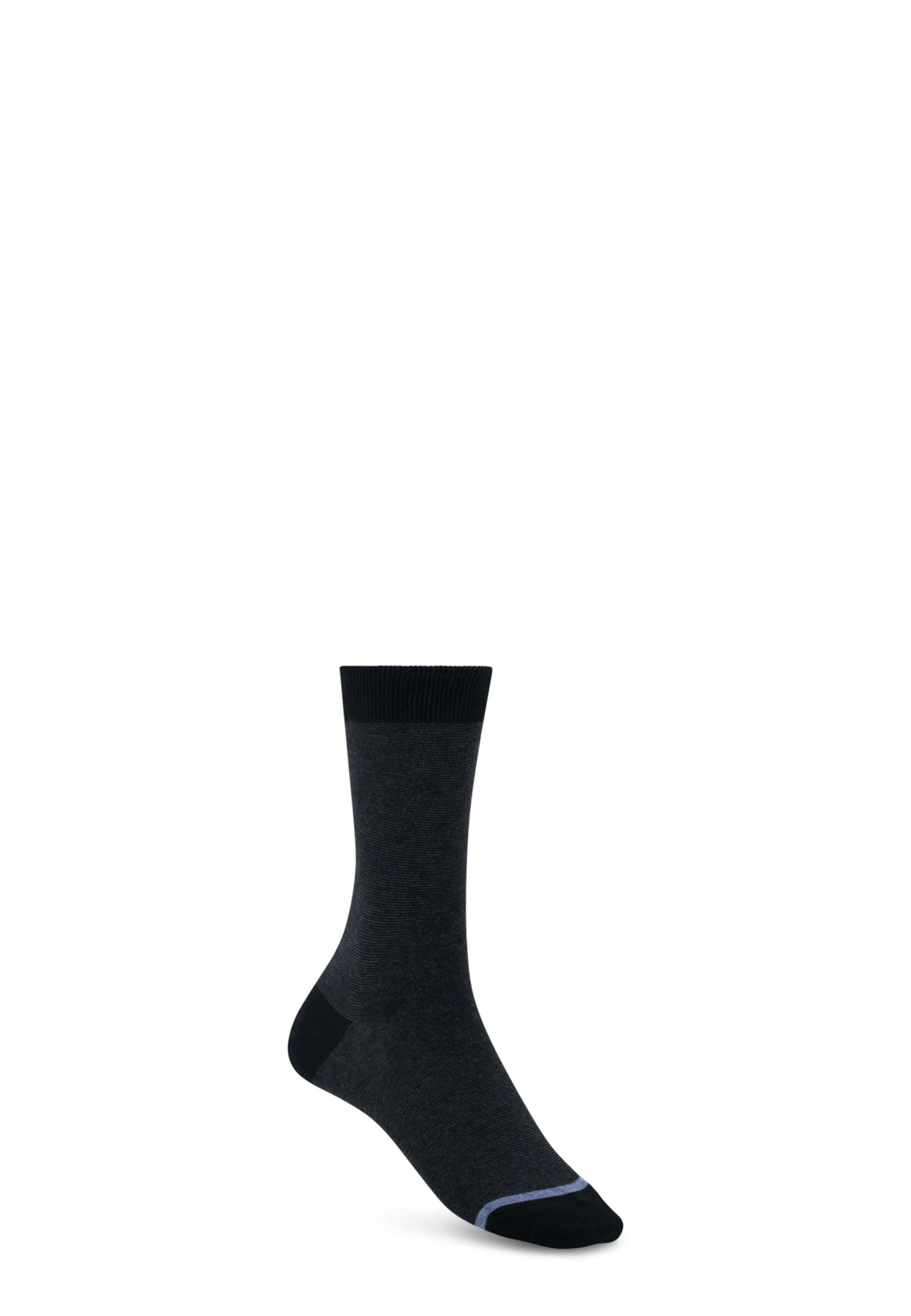 Boggi Milano Socken in Schwarz: Vorderseite