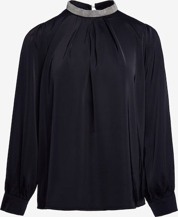 faina - Blusa 'GLOW' en negro: frente