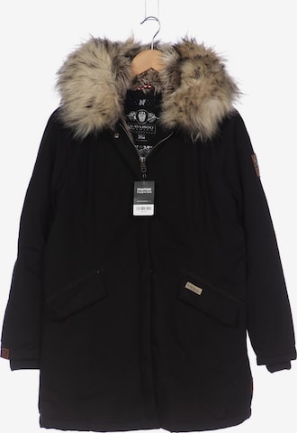NAVAHOO Jacket & Coat in XXL in Black: front