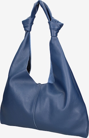 Viola Castellani Schultertasche in Blau: predná strana