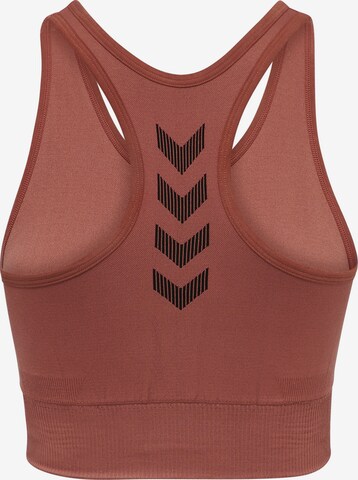 Hummel Bustier Sport bh in Oranje