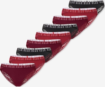 ELLE Brasilslip ' Lace ' in Rot: Vorderseite