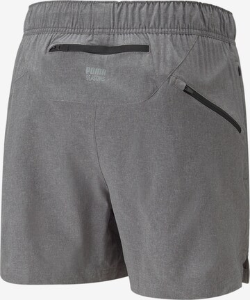 PUMA Regular Sportshorts in Grau