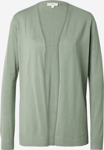 s.Oliver Knit cardigan in Green: front