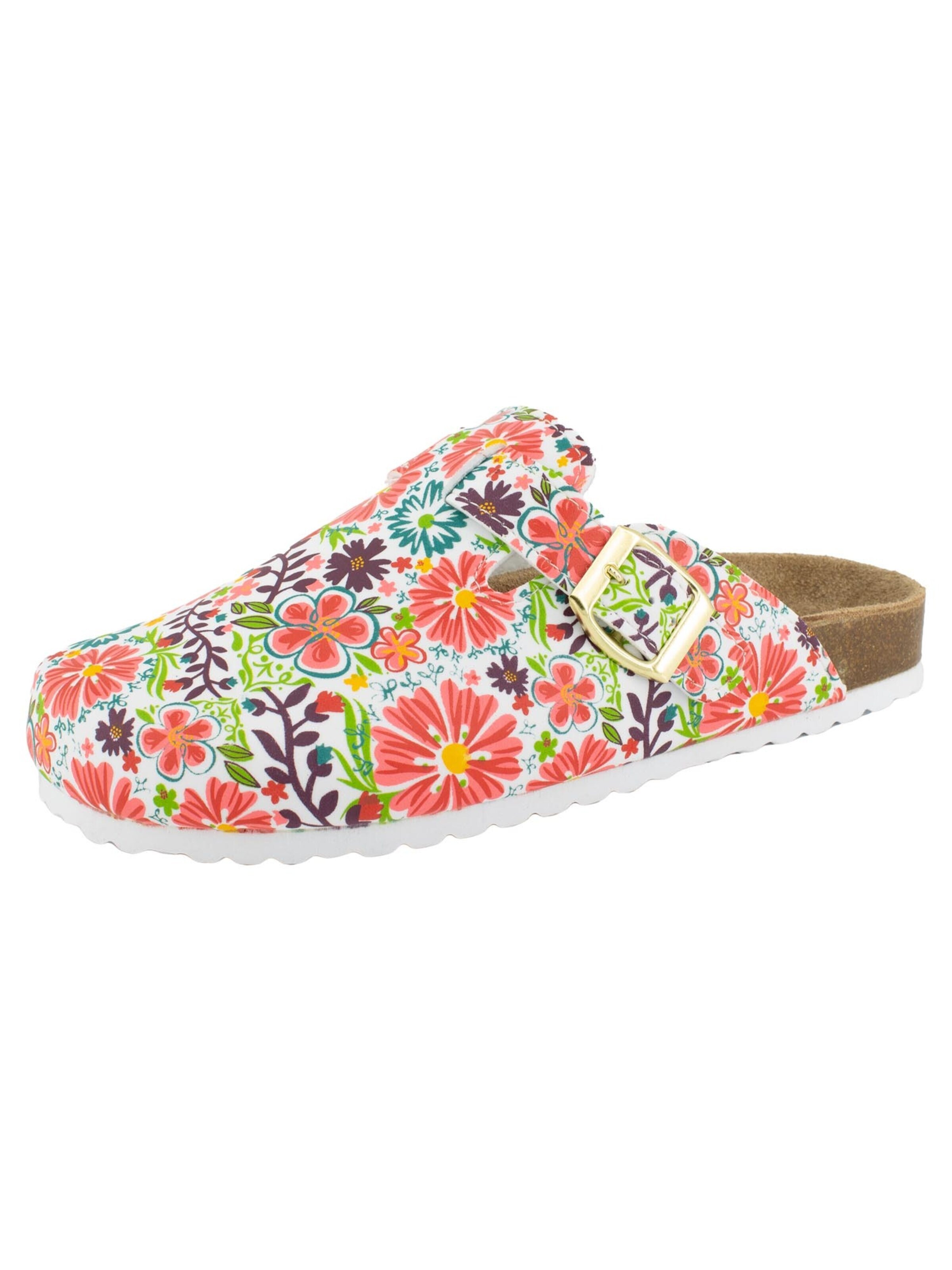 SUPERSOFT by Indigo Clogs 'Classic' in White: front