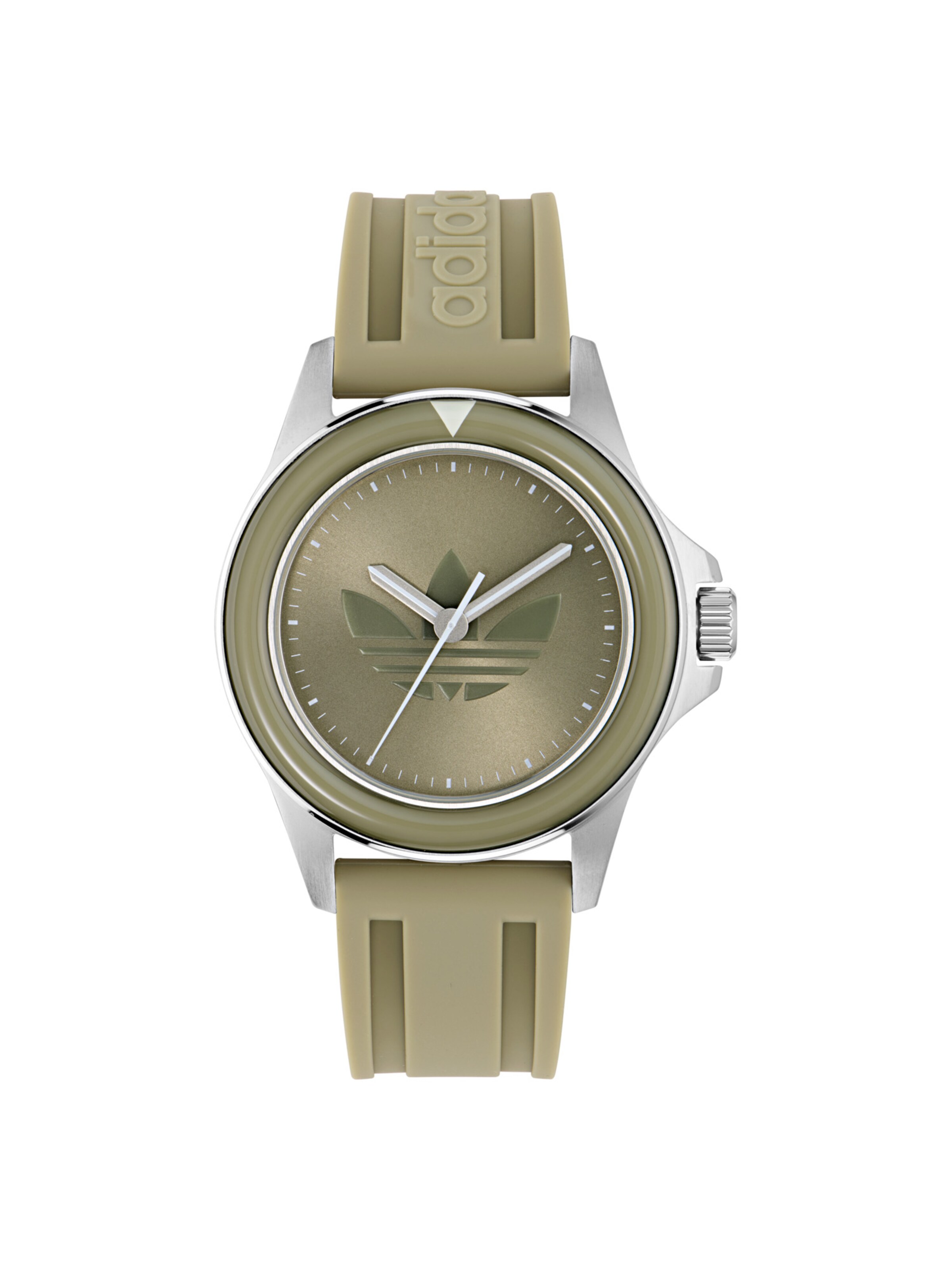 ADIDAS ORIGINALS Analogt ur 'EXPRESSION ONE' i grøn: forside