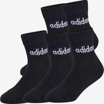 ADIDAS PERFORMANCE Athletic Socks in Black: front