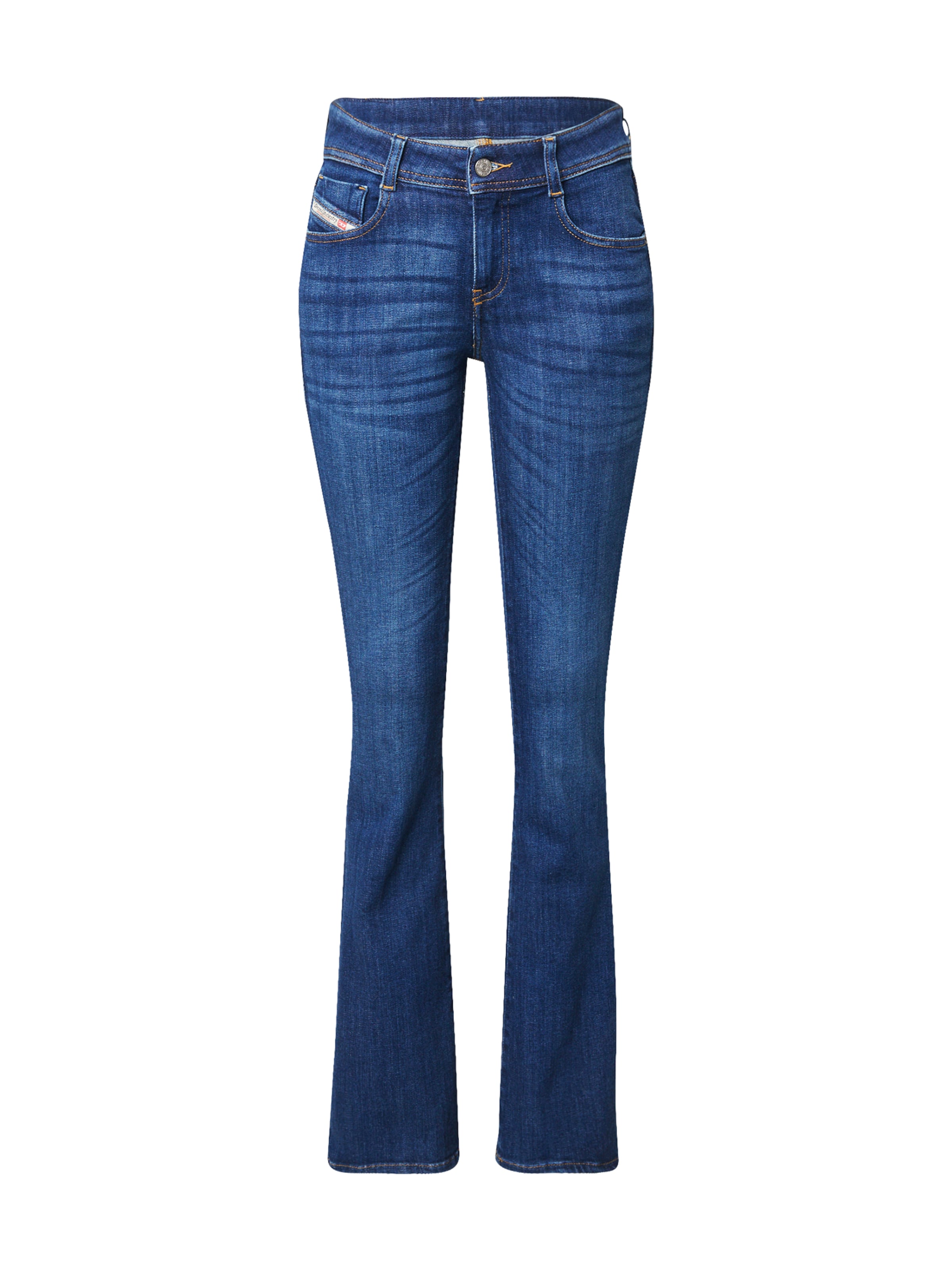 DIESEL Flared Jeans &#x27;1969 D-EBBEY&#x27; in Blauw: voorkant