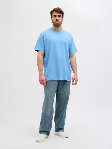 Jack & Jones Plus Shirt 'JJEnoa' in Blue