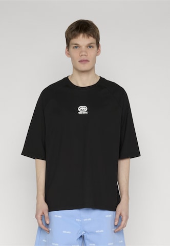 T-Shirt 'Quiet' Ecko Unlimited en noir : devant