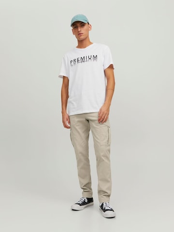 JACK & JONES Regular Cargohose in Beige