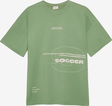 s.Oliver T-Shirt in Grün: Vorderseite