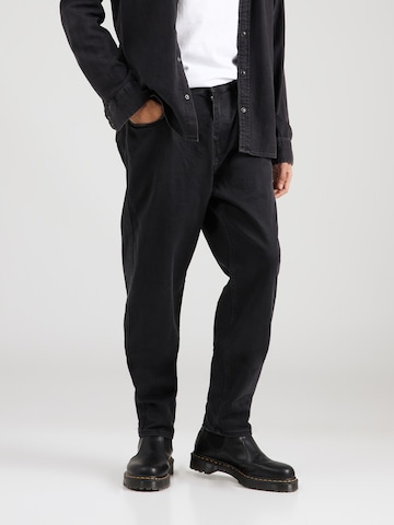 REPLAY Tapered Jeans 'SANDOT' in Black: front