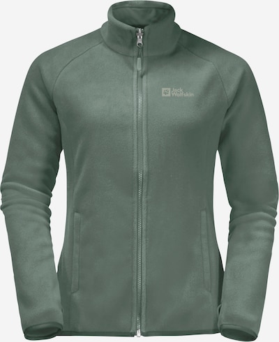 JACK WOLFSKIN Athletic fleece jacket 'MOONRISE' in Emerald, Item view