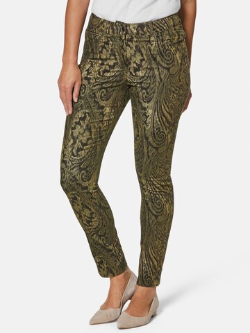 MADELEINE Tapered Pants in Green: front