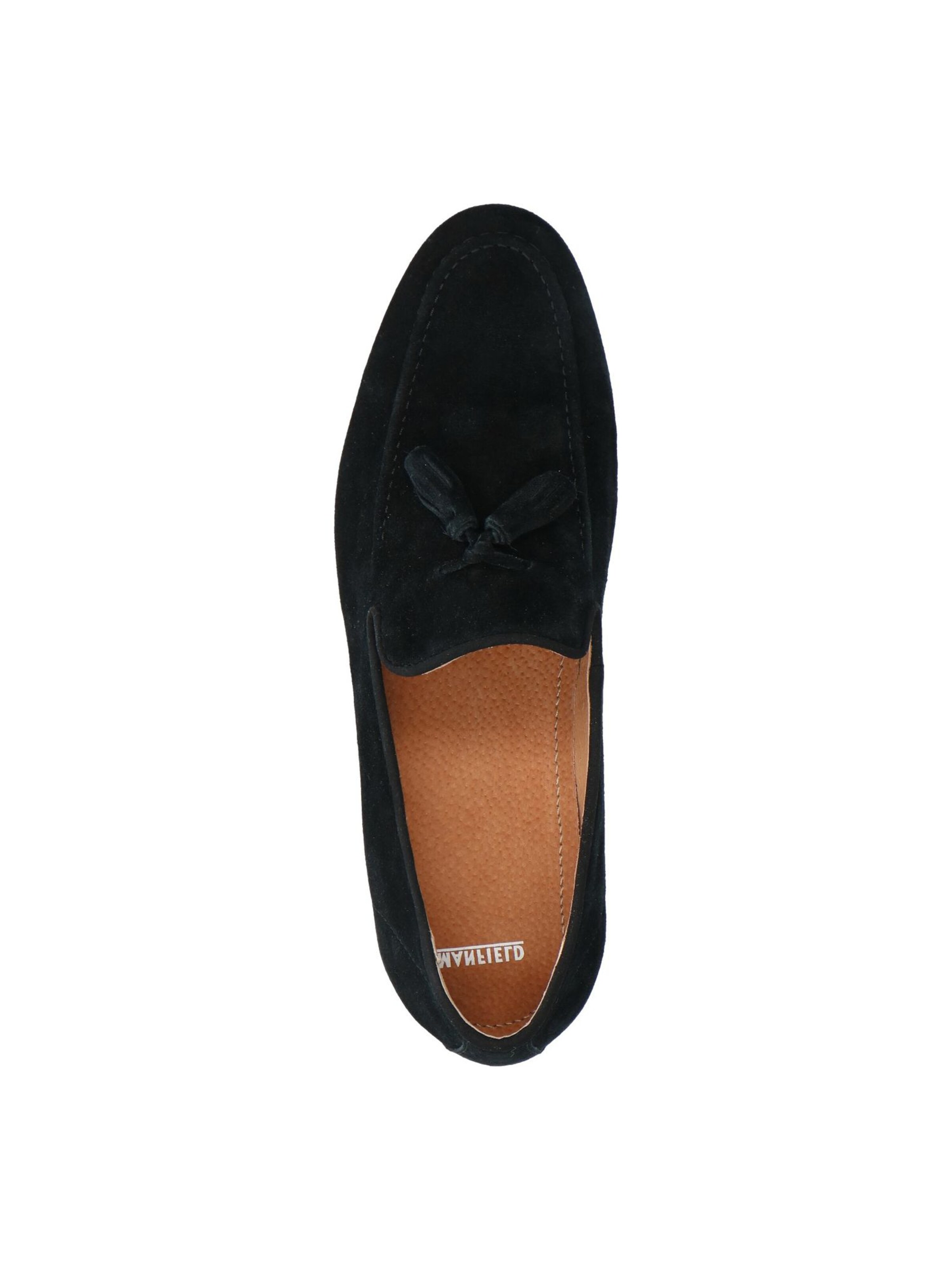 MANFIELD Slipper in Schwarz