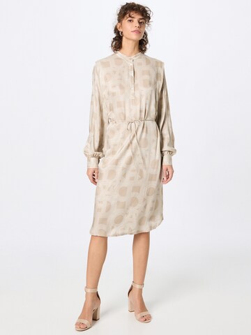 SOAKED IN LUXURY Shirt Dress 'Marian' in Grey: front