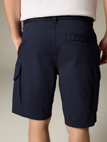 Regular Pantalon cargo Next en bleu