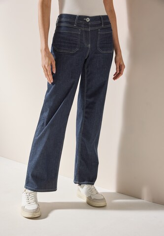 STREET ONE Loose fit Jeans in Blue: front