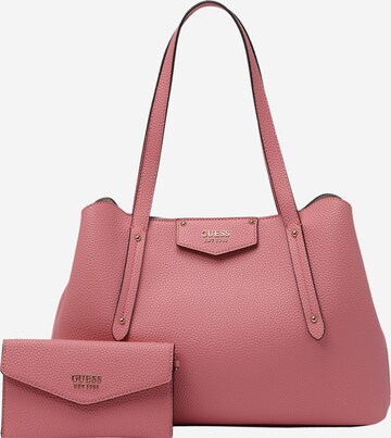 GUESS Shopper táska 'BRENTON' - rózsaszín