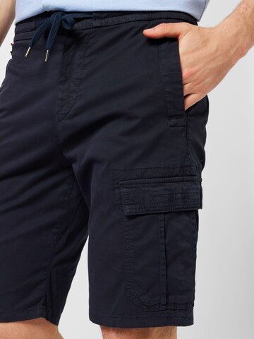 BOSSregular Cargo hlače 'Sisla' - plava boja