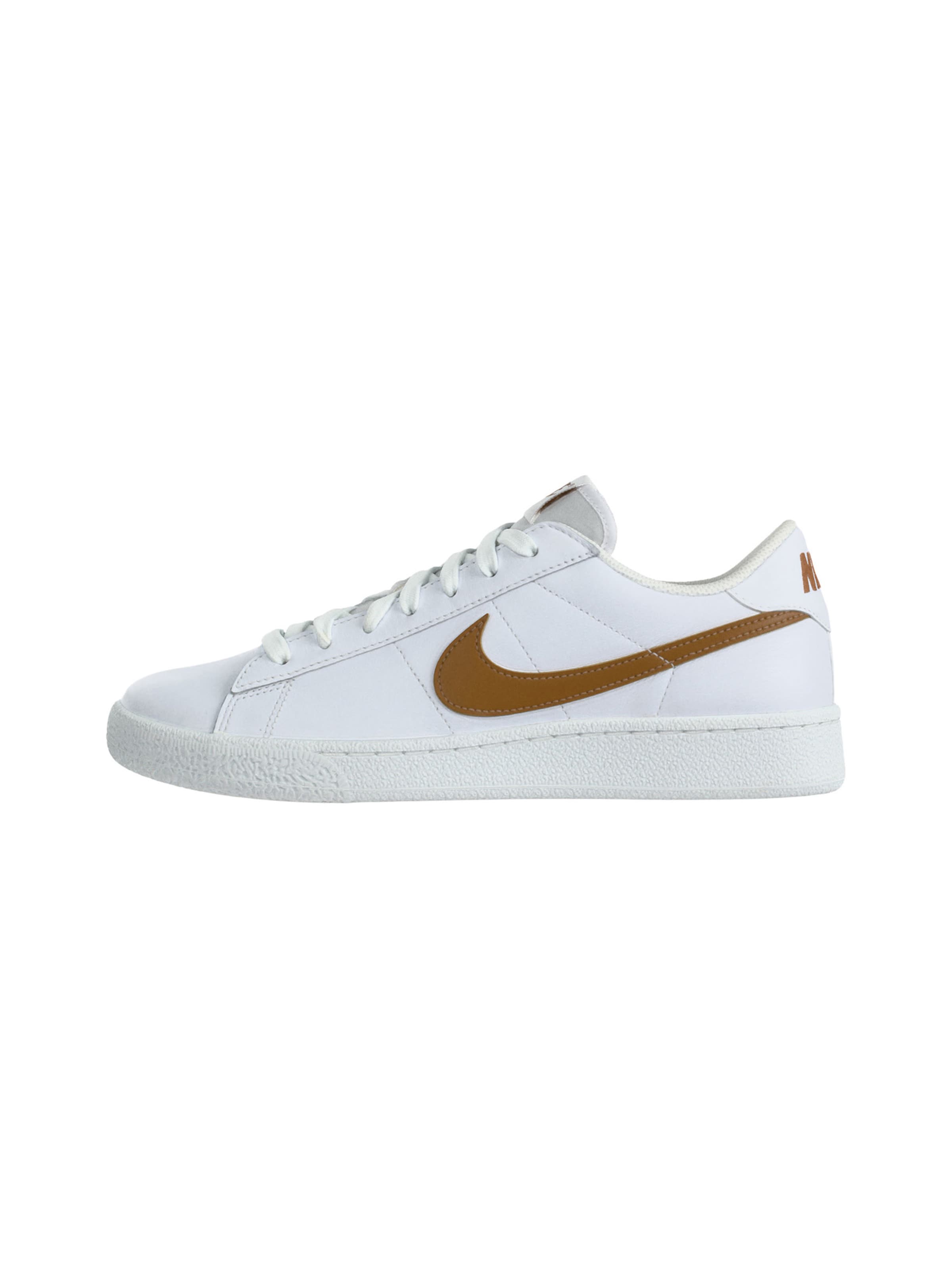 Baskets basses 'CLASSIC' Nike Sportswear en blanc : devant