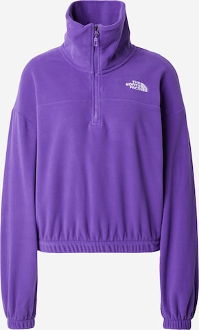 Pull the north face violet sale