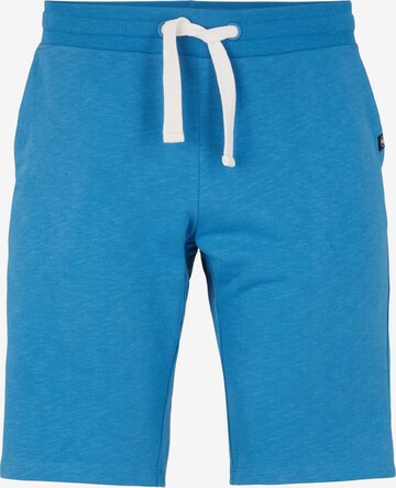 TOM TAILOR Men + Regular Broek in Blauw: voorkant