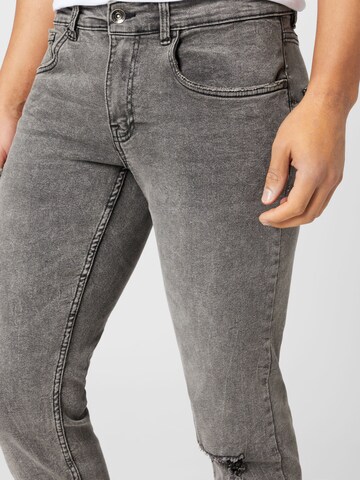 Redefined Rebel - Slimfit Calças de ganga 'Stockholm' em cinzento