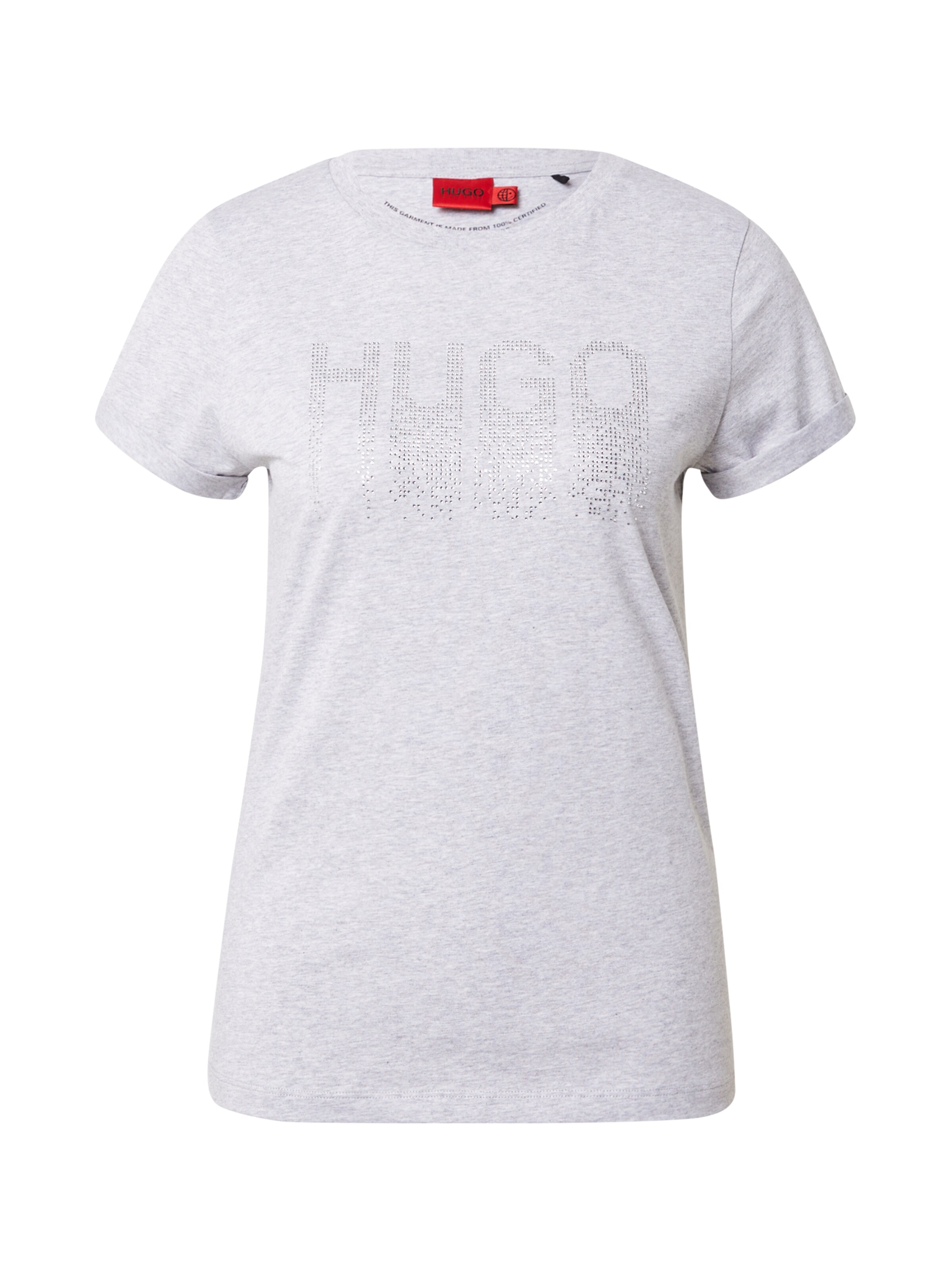 Frauen Shirts & Tops HUGO T-Shirt in Graumeliert - MC87548