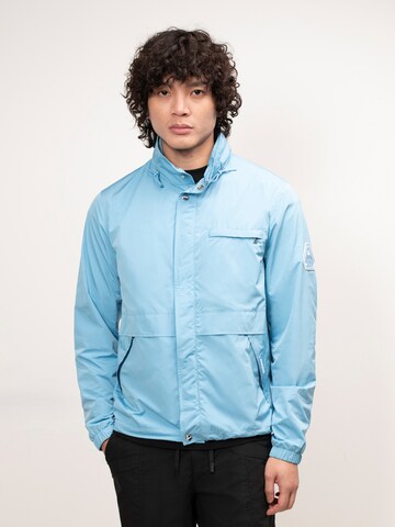 Veste outdoor ' Atlas Leichte Windjacke ' JACK1T en bleu : devant