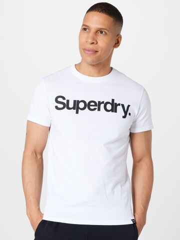 Superdry T-Shirt in Weiß: predná strana