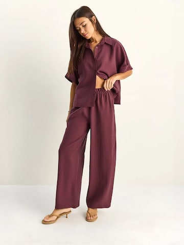 Bianco Lucci - Roupa de casa 'Zweiteiliges Set' em roxo