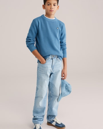 WE Fashion - Pullover em azul