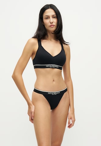 Emporio Armani Tanga – černá