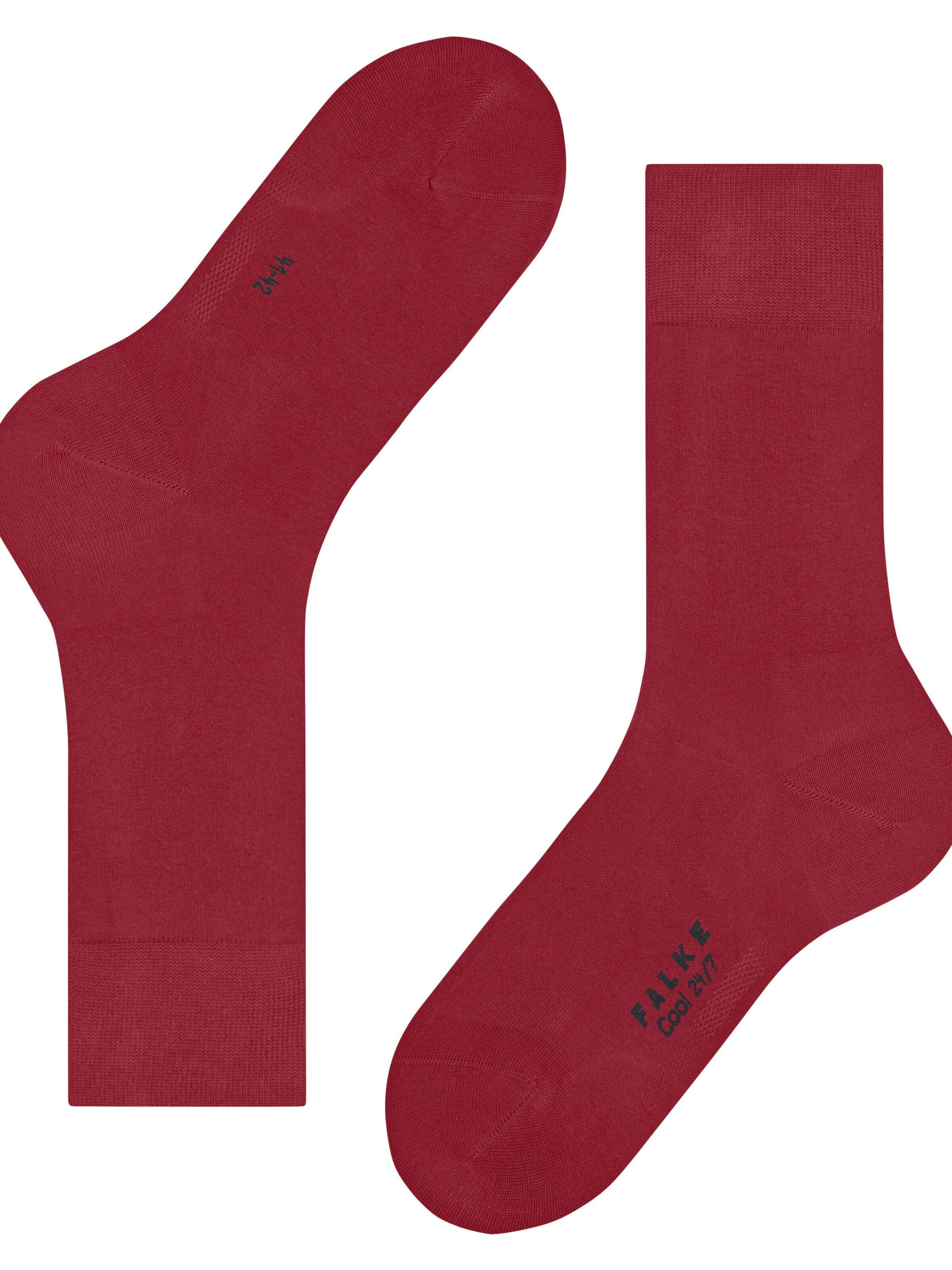 FALKE Socks 'Cool 24/7' in Red