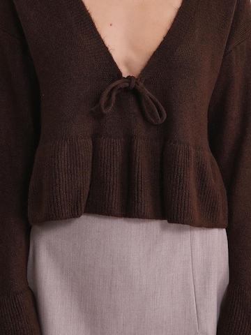 Pull-over 'Pullover' MixRay en marron