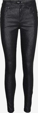 VERO MODA Skinny Jeans 'ALIA' in Zwart: voorkant