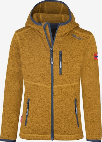 TROLLKIDS Fleece Jacket in Red: front