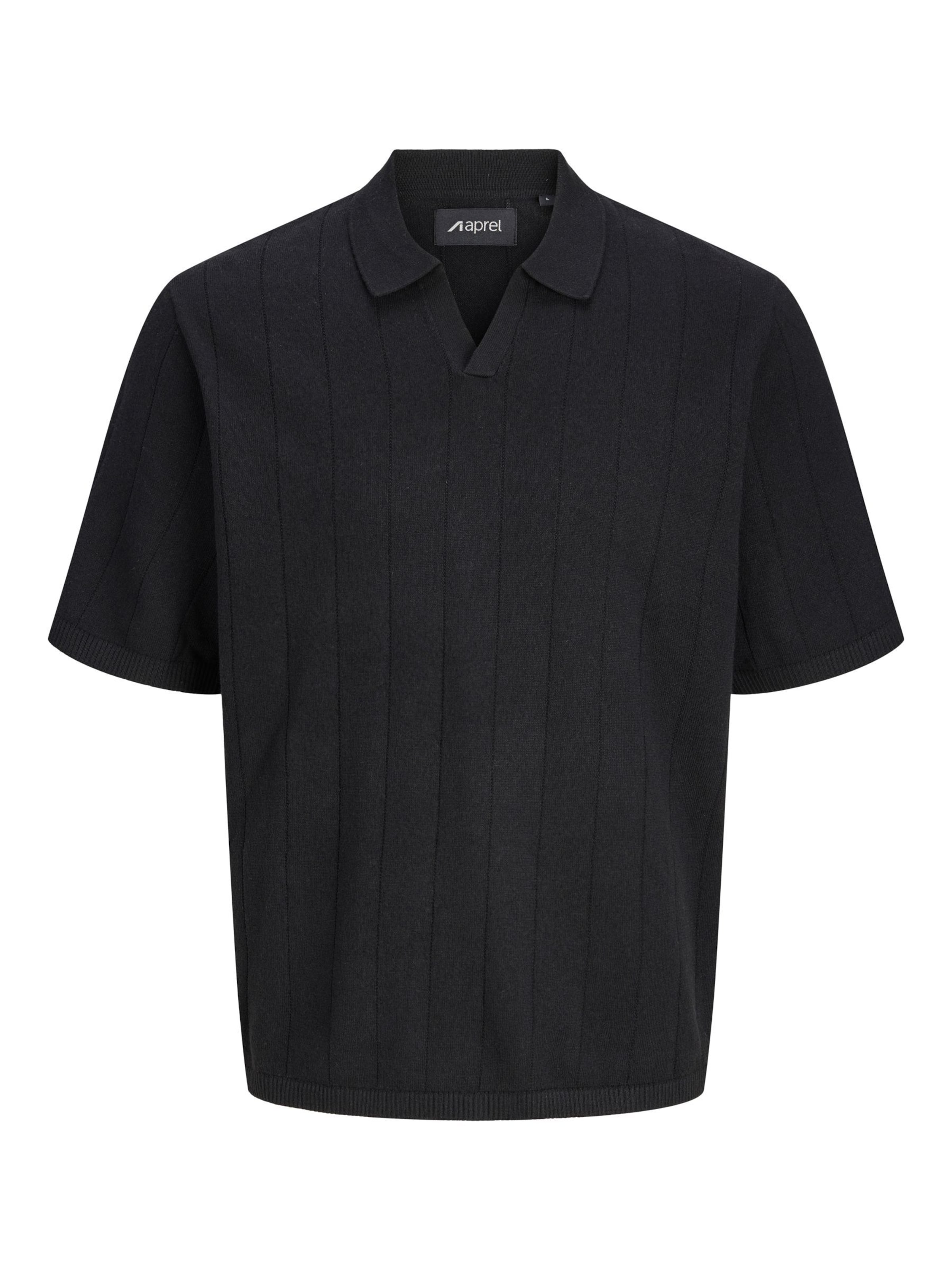 aprel Pullover i sort: forside