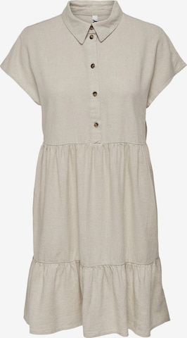 Robe-chemise JDY en beige : devant