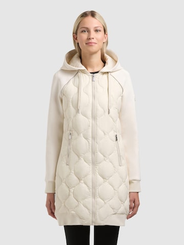 Cappotto di mezza stagione 'Nora' di khujo in bianco